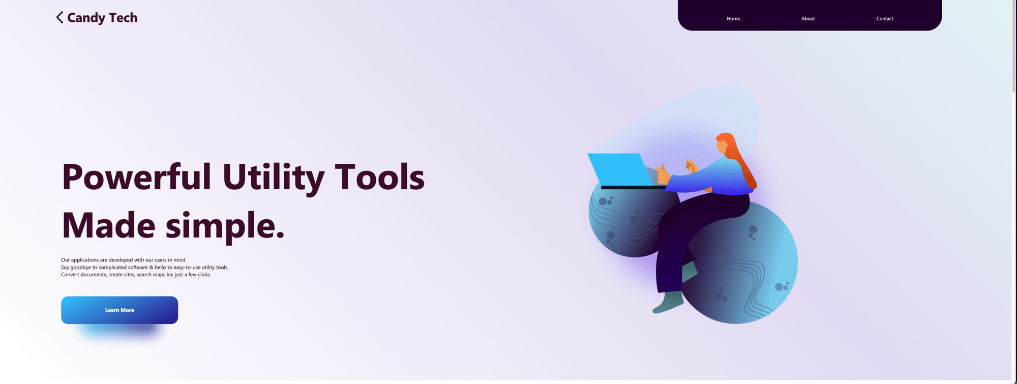 Suspected malvertisment company website